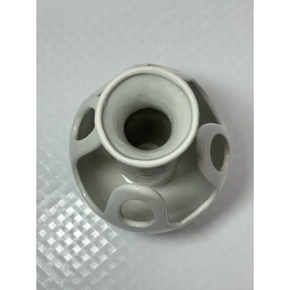 Off White Artisan Ceramic‎ Vase - Handmade Art Pottery
